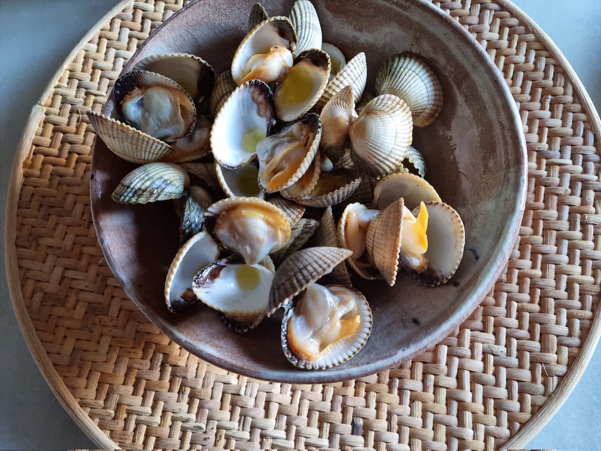 El mejor aperitivo del mundo. Al vapor y una gota de aceite.