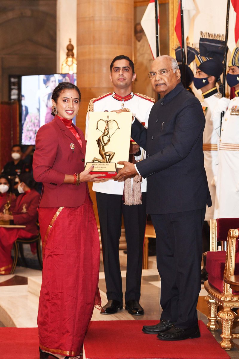 ankita_champ's tweet photo. Immensely happy and grateful🙏🏽I've always dreamed of giving it my all and making my country and family proud, but moments like these are beyond dreams. I'm thankful to everyone who has helped me in my journey. 
I'm determined to represent, and give it my all for India🇮🇳

-Ankita https://t.co/e3QUIxelZj