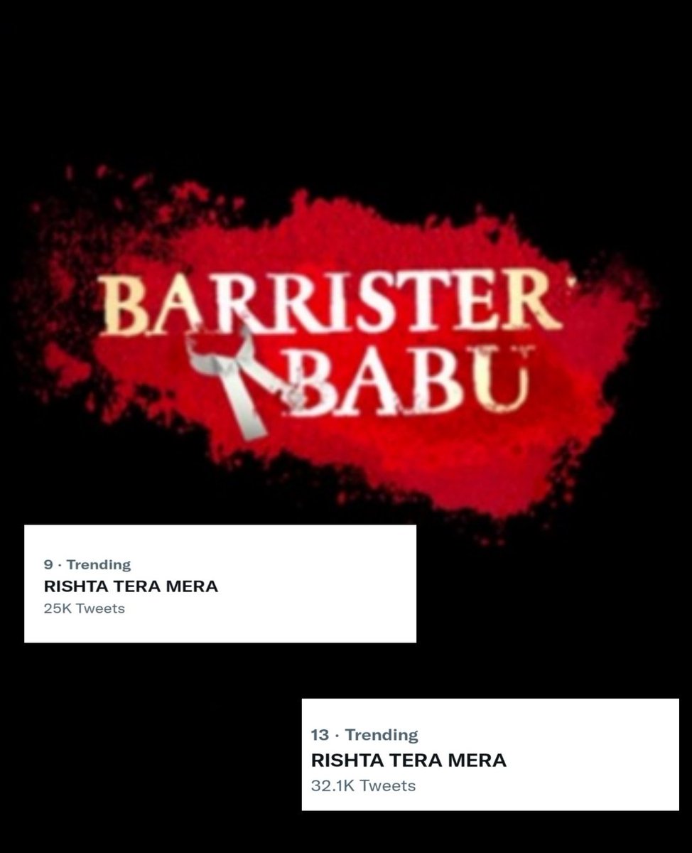 thoughtfullady_'s tweet photo. It feels good. Thank you guys. YOU ALL ARE THE BEST!!!! 

BIGGEST EVER TWEET COUNT SINCE LEAP! 

#BarristerBabu lives forever ♾️
I love you all ❤️
#PravishtMishra #AnchalSahu #AurraBhatnagarBadoni #Anidita https://t.co/Y8rsfggtHi