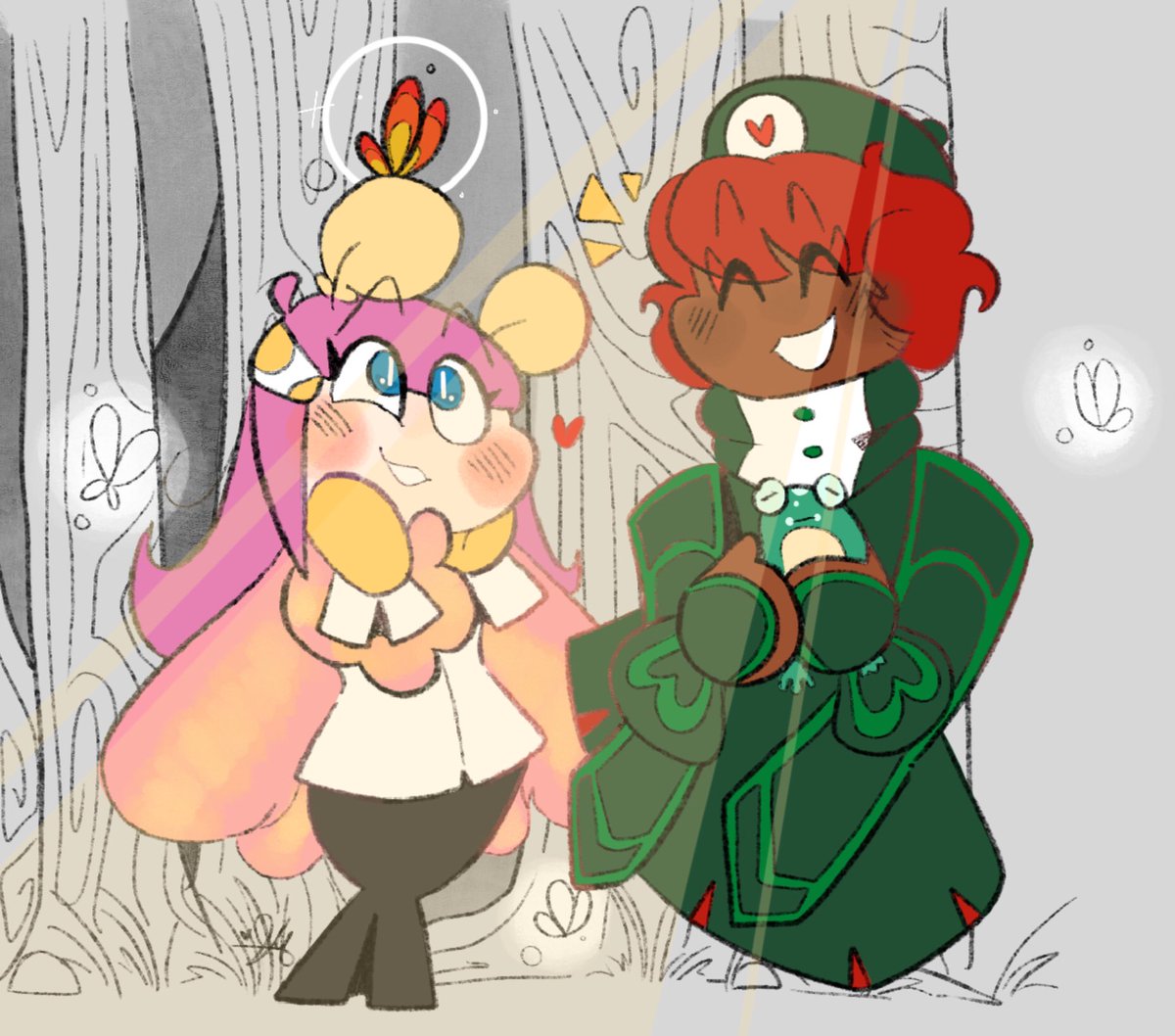 Out on a nature walk ! 💚💖