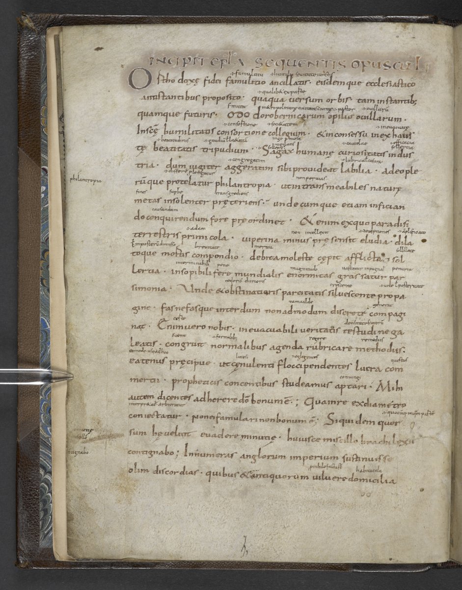 A Cotton manuscript a day, to mark the 450th anniversary of Sir Robert Cotton's birth

Today, Frithegod of Canterbury's Life of Wilfrid (10th century)

Cotton MS Claudius A I
bl.uk/manuscripts/Fu…