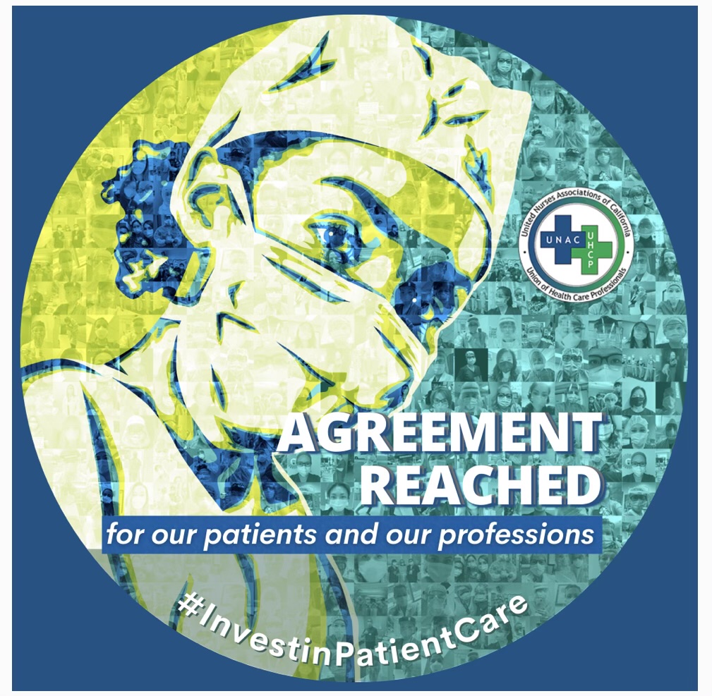 unacuhcp's tweet photo. 🚨We did it! We've reached a tentative agreement - The Strike is Off!🚨 

Early this morning, we reached a tentative agreement with Kaiser Permanente on a new four-year contract! https://t.co/VbvJN2wW7O