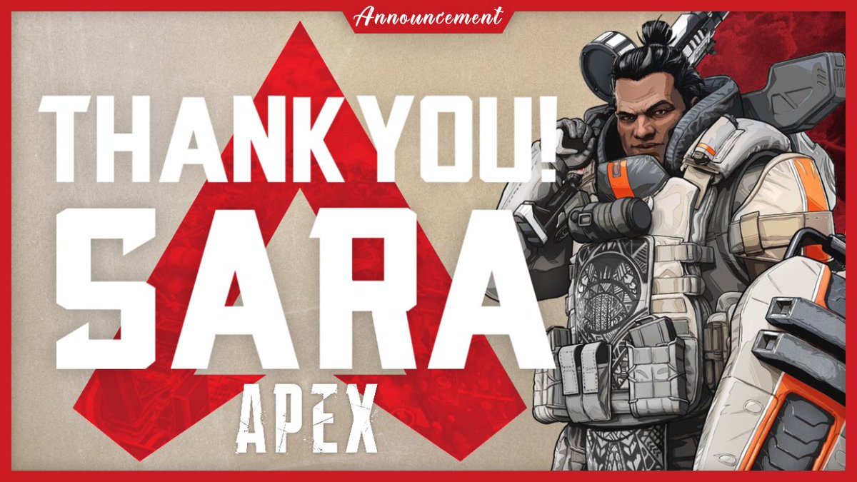 Like_espts's tweet photo. 【お知らせ】
ApexLegends部門のさら選手(@saras_dy
)が、LikeEsportsを脱退することをご報告いたします。
いままでありがとう!
#LikeWIN https://t.co/RIVQQQx0CO