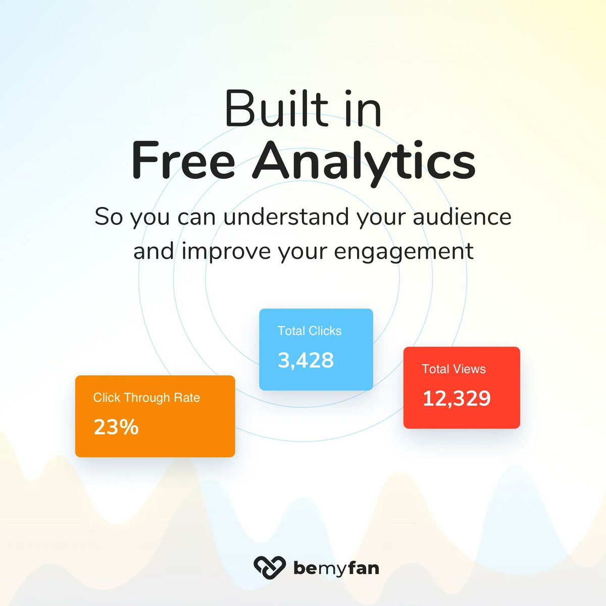 bemyfansocial's tweet photo. Stuck with an outdated #linkinbio service? BeMyFan is 💯 percent free and has everything you need and more! 
#bemyfan #freesocialmediaanalytics #contentcreatorsbelike #workinsocialtheysaid https://t.co/YS1Wel6Doh