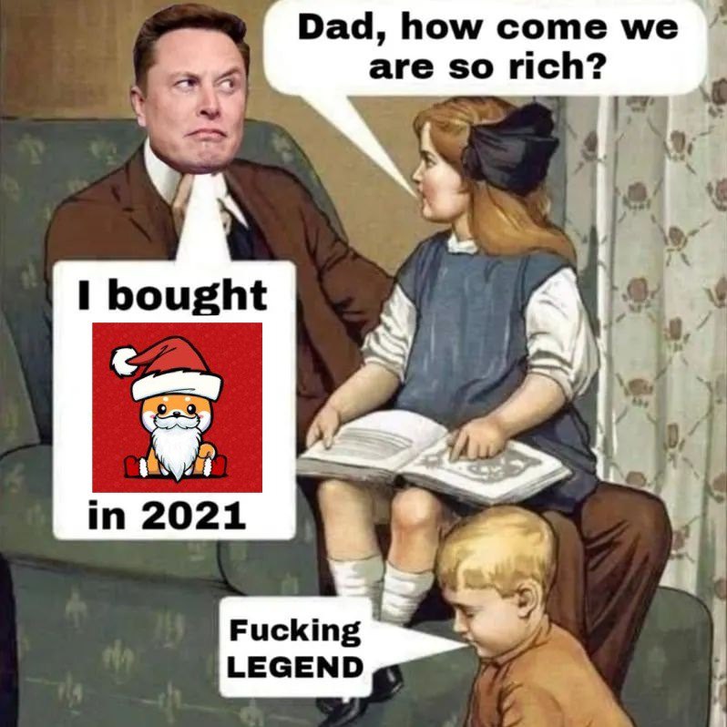 #meme #SantaInu #Shib #DiamondHands <a href="/elonmusk/">Elon Musk</a>