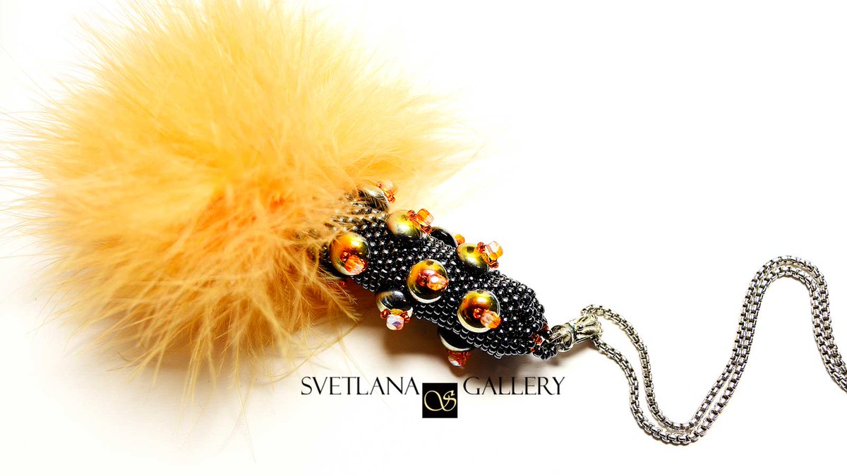 lanazdesign's tweet photo. Feathers as a jewelry component?
Yes, please!
Here is my a pendant design!

https://t.co/UQNLM1cGK4

Happy beading!

#svetlanagallery #beading #beadwork #beadweaving #beaded #pendant  #crafts #craftblog #craftblogger #funjewelry #jewelrymaking #perlina #talon #perle #korn https://t.co/8HTP5NFYQs