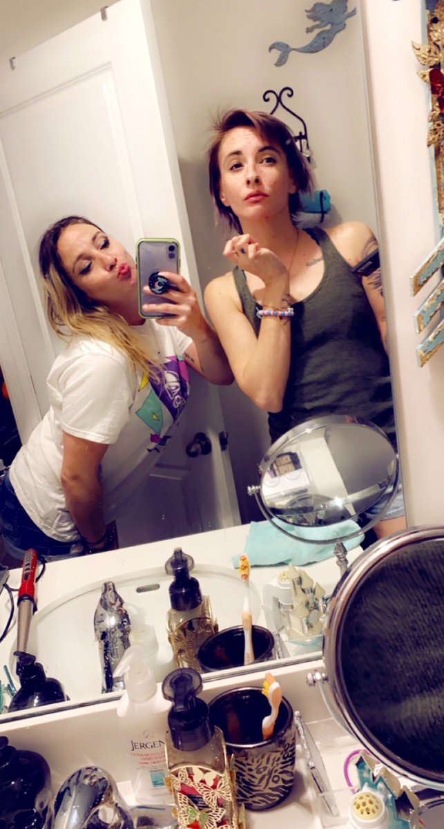 EdenX69's tweet photo. What are you up to this weekend? I’m having fun w my girl. Check out my OF for some sexy fun fun later ;p https://t.co/xDajaa1Coh