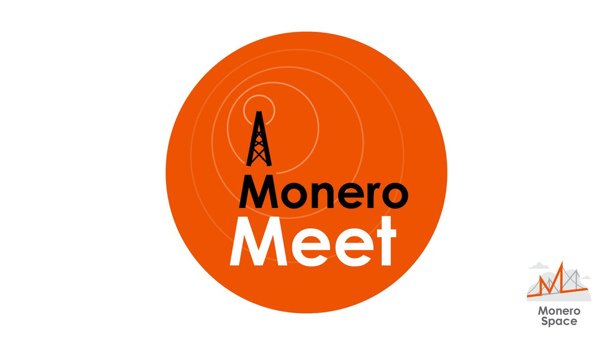 MoneroSpace's tweet photo. Monero Meet is live in 30 minutes! Join us! 

https://t.co/3QxcxUFImt 

#MoneroMeet #monero #xmr https://t.co/okSqzVDiCM
