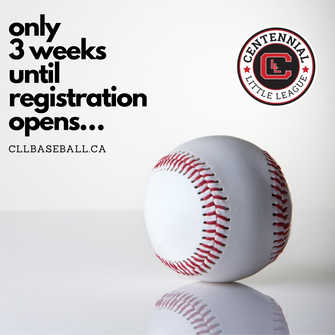 Registration in the new amalgamated association begins December 1.  Check out all the details at cllbaseball.ca.  Also check out the Judy Smith Memorial Fund to offset the fee difference.