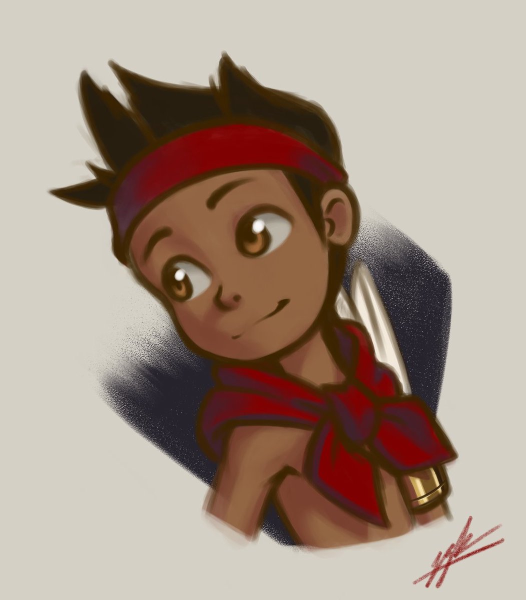ScherzoAnimato's tweet photo. Felt a need to take a break and draw some personal stuff and found I had the urge to doodle this character I haven't drawn in quite a while. Someday, I'll revisit his story xD

He's an apprentice magic wielder from a little village. https://t.co/KYpwRWGeV4