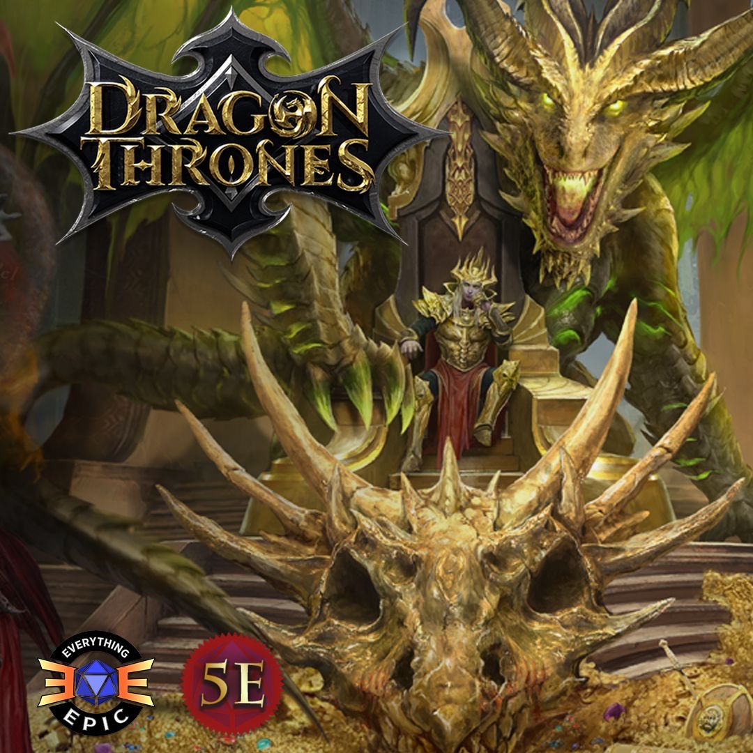 EverythingEpic_'s tweet photo. Hero’s! Thank you! Dragon Thrones 5E @The_GameTheatre #RPG has fully funded on #Kickstarter Epic! 💚https://t.co/IoH6IEs8D3 https://t.co/6n5AfB2ibB