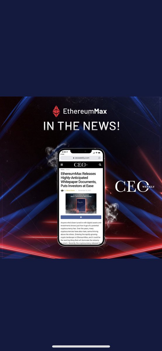 InsightSelecti2's tweet image. Take a read! #emax #eMaxarmy @ethereum_max