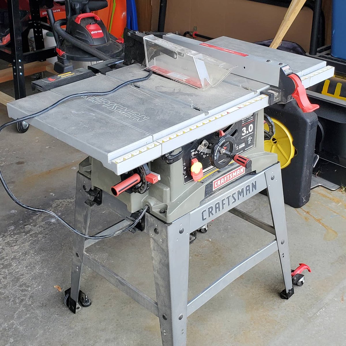 Unburied the old Craftsman 10-inch table saw. This is around 20 plus years old and still works like it did day one. I think it's time to build a more permanent table saw station. 
.
.
.
#tablesaw #craftsman #craftsmantablesaw #woodshop #10inchtablesaw #Craftsmantools #diywoodshop