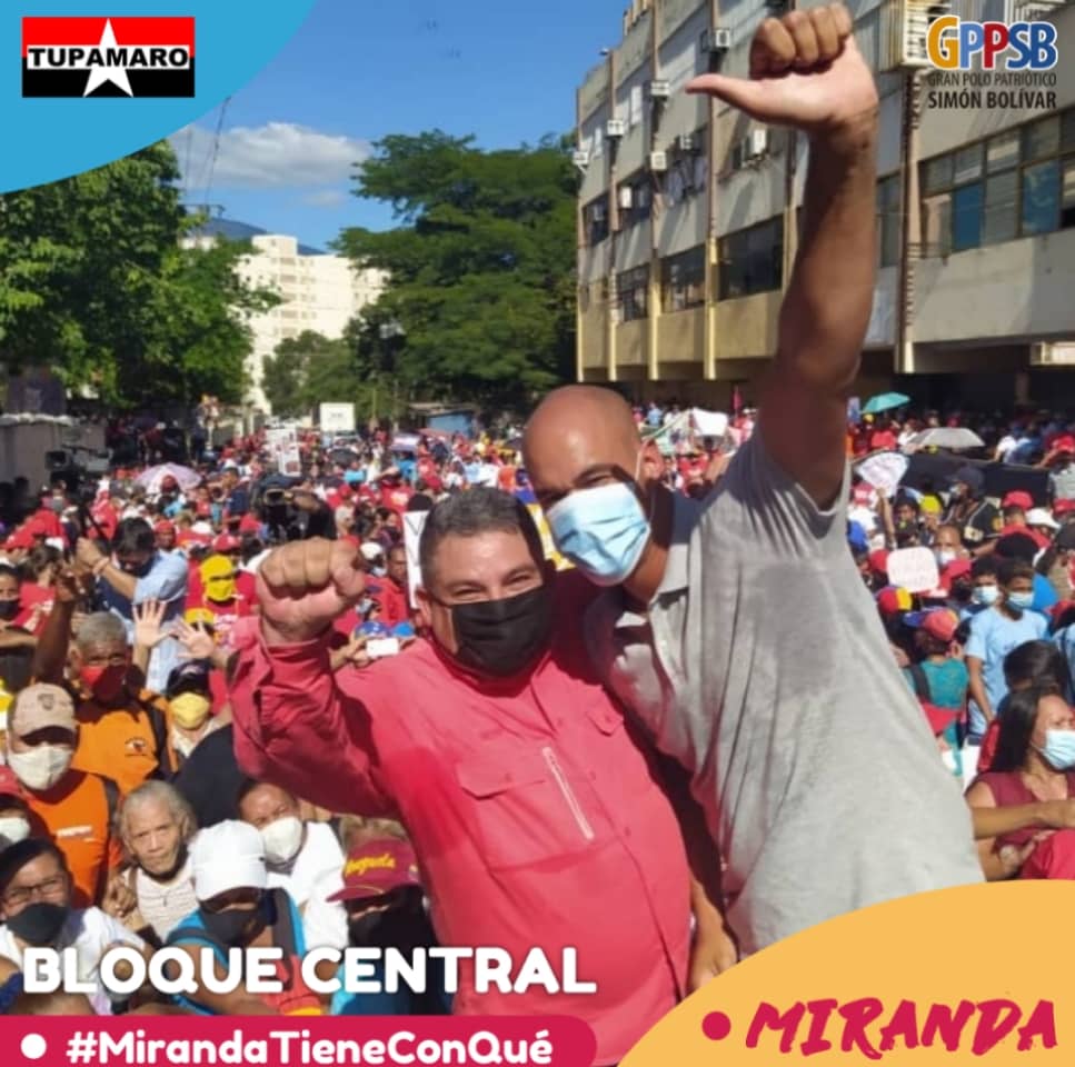 #13Nov 📸 || ¡GUARENAS!

La militancia Rebelde #MRT del Mcpio. Ambrosio Plaza, dice presente en la masiva movilización con motivo a la juramentación de los patrulleros(as) por parte del candidato de la patria  Héctor Rodríguez Castro.

#YoVotoTupamaro