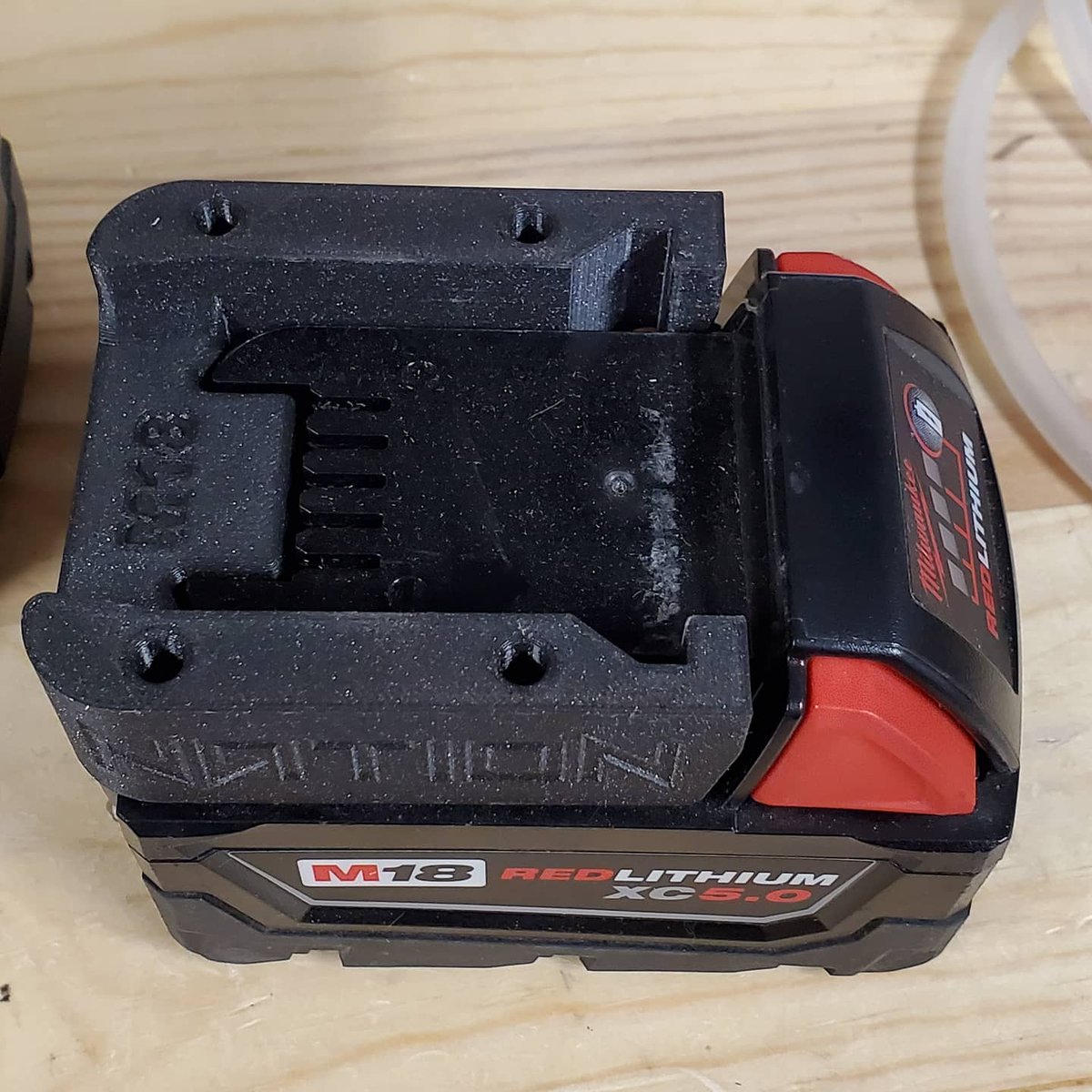 M18 battery mounts that I bought <a href="/DreamShopNation/">Shop Nation</a> Now to find a nice place to mount them.
.
.
.
#m18batterymount #shopnation #shopnationbatterymount #m18battery #m18batteryholder #m18 #woodshop #diywoodshop #milwaukeem18 #milwaukeem18fuel