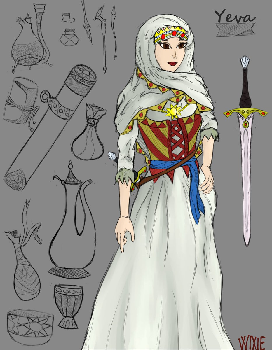 wixie_art's tweet photo. meet Yeva, honour member and protector of Sun temple. a new audition to fantasy universe 
#cute #ArtistOnTwitter #art #ilustration #digitalart #digitalprincess  #drawing  #princess #cute #kawaii #girls #lesbian #VisibleWomen #oc #originalcharacters #OriginalContentArtist #fantasy https://t.co/dGBbbyZCzP