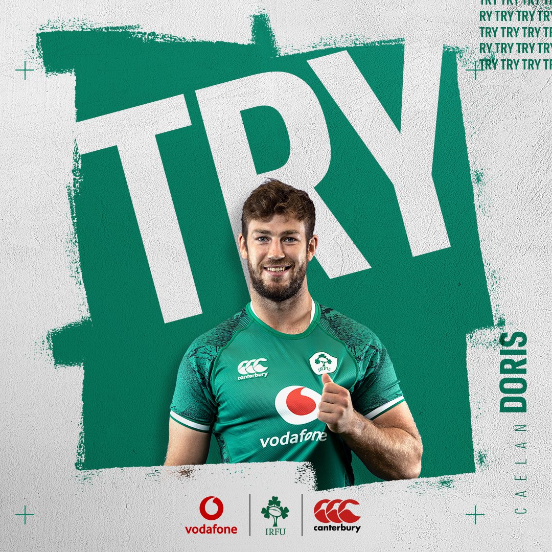 TRY! Caelan Doris bursts through to score! 💪

Ireland 15-10 New Zealand after 50 minutes.

Follow Live: irishrugby.ie/live

#TeamOfUs | #IREvNZL