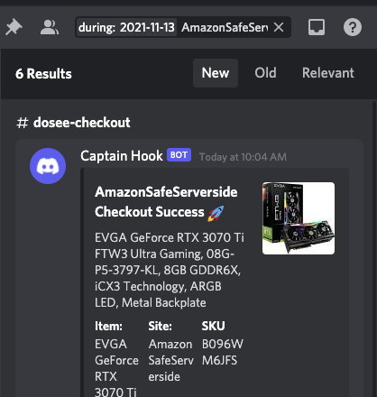 JamalWilliam16's tweet photo. Thank you once again @ViperAIO_ &amp; @Sauceservers https://t.co/2dJFz9oWPf
