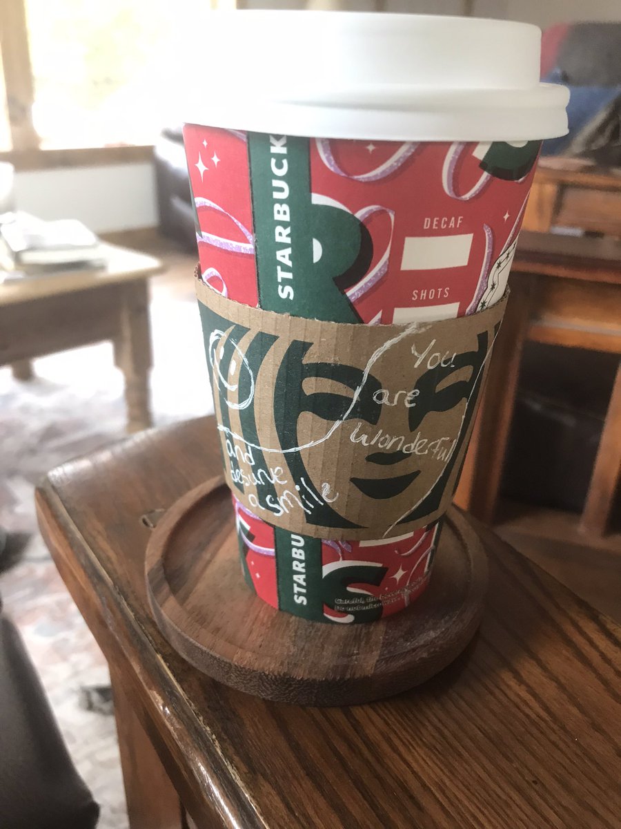 KMarushack's tweet photo. Huge thanks to @CCHS__LinkCrew for their work in creating these kindness coffee sleeves that are being handed out today by our local Starbucks on #WorldKindnessDay today. Kindness and coffee β¦ a great way to start the day! #Goodable https://t.co/83Y3R12Rqx