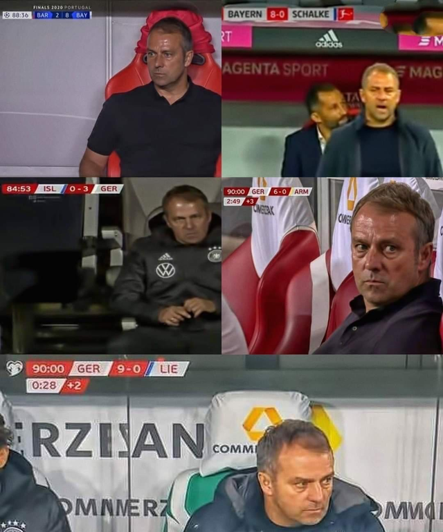 TrollFootball's tweet photo. Hansi Flick https://t.co/5NwlnydnFe