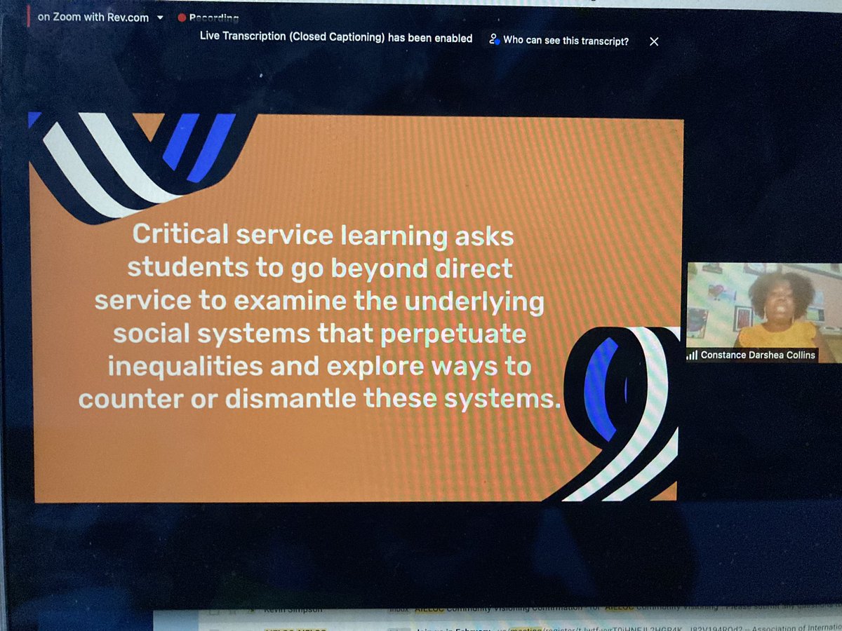 HuangJaz's tweet photo. Truly inspiring start to the AIELOC conference tonight. @de_fine #dayofabsence @cecigomez_g #languageequity is the fight against lang supremacy @MerrittTiwana Constance Collins #criticalservicelearning So much learning, love & solidarity in one space ❤️🔥✊🏼#intlELOC https://t.co/nmuCMITOF6