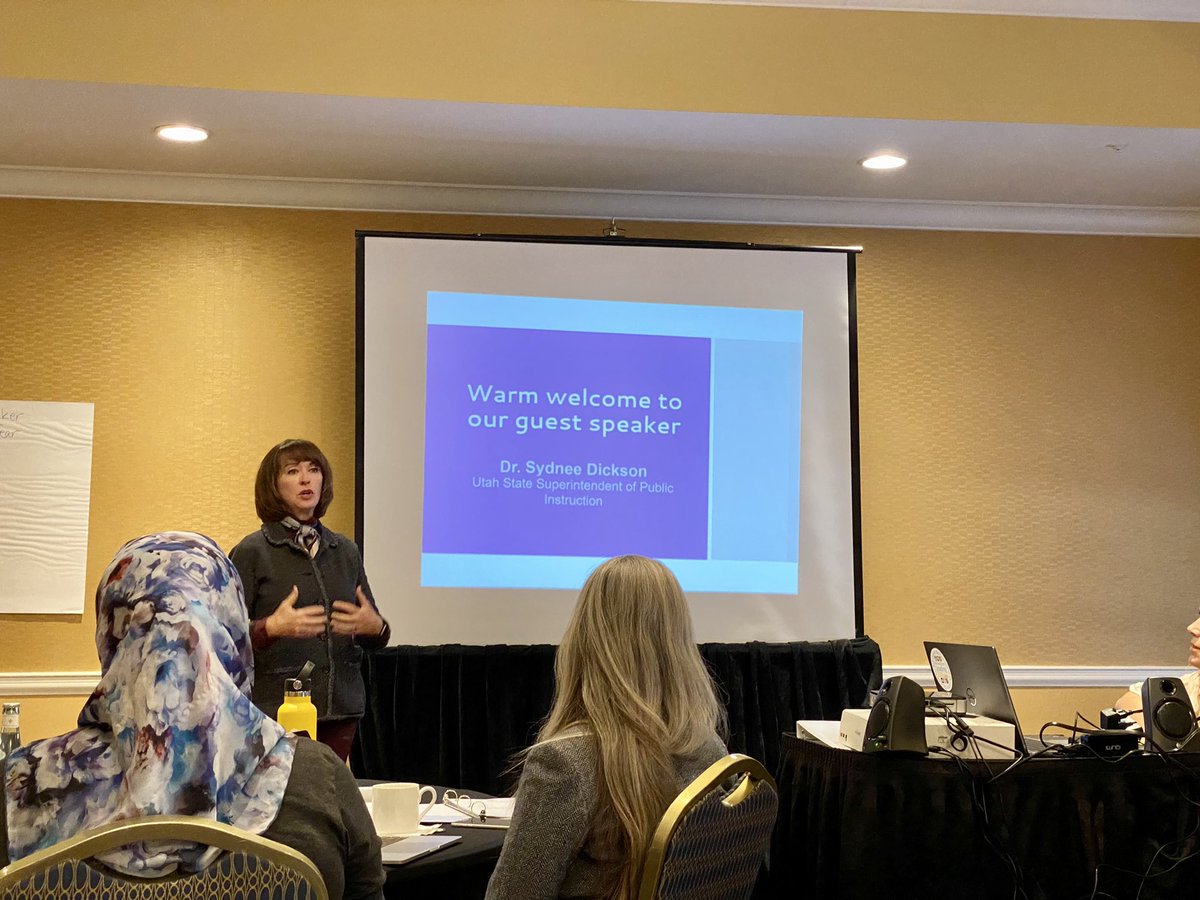 MrAndrewHulse's tweet photo. Excellent discussion w/ @DicksonSyd and @HSG_UT on teacher mindfulness, connection, and mental health. Let’s seek ways to expand our comfort zone together! https://t.co/th6YbQHzmv