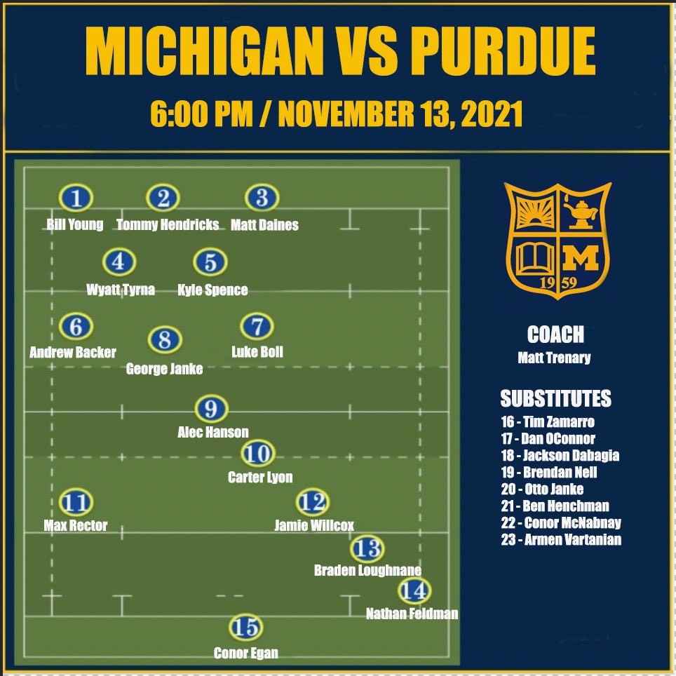 Michigan Rugby on Twitter: 