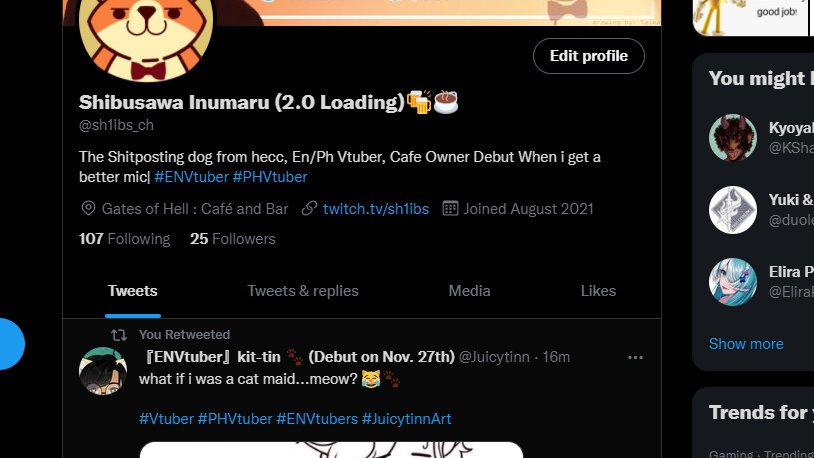 sh1ibs_ch's tweet photo. Y'all know what's Funnier that 24?.........
jokes aside, thanks for the 25 followers everyone.
At times like this I would say Drinks for everyone but im pretty sure there are minors among my followers.🎉🎉🎉🎊🎊
#Vtuber #ENVtuber #PHVtuber #SmallMilestone https://t.co/jkt6wceZsv