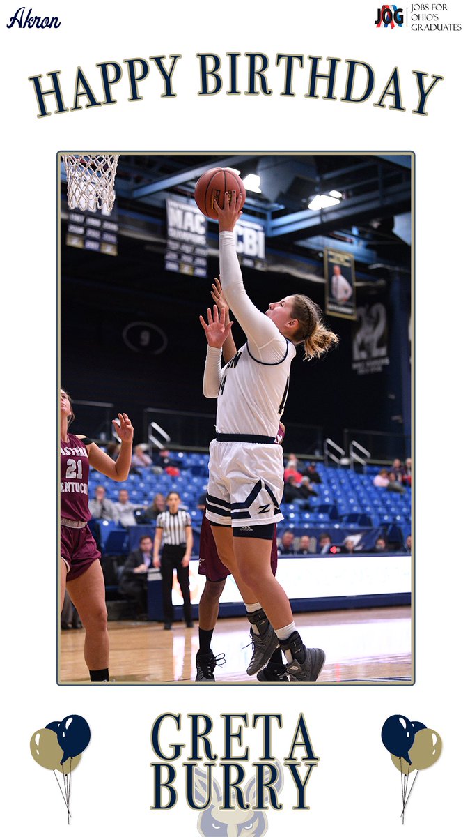 ZipsWBB's tweet photo. Let’s wish one of our alums a HAPPY BIRTHDAY today❗️ Happy Birthday @Gretaaa_14..hope you have an awesome birthday❗️ 🥳🎉

#FindAWay | #BELIEVE 🦘 https://t.co/6cJXFzBLXs