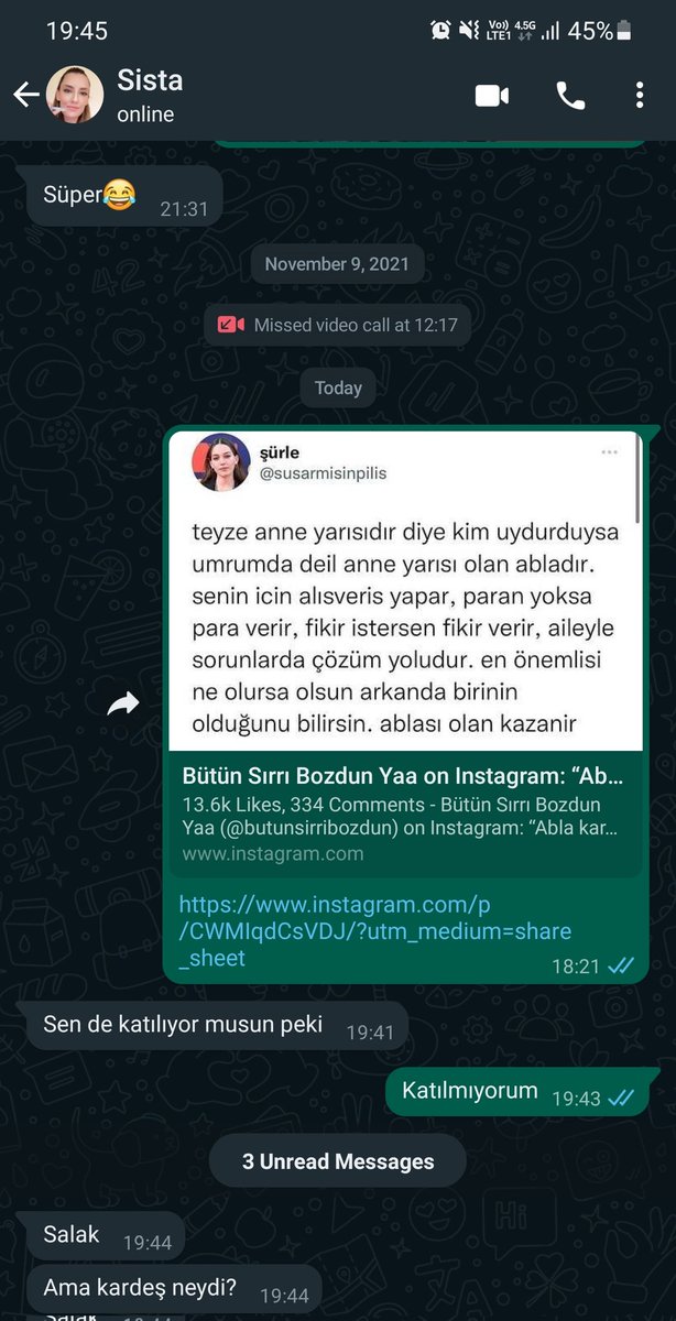 Nerden baksan güzel ilişki.