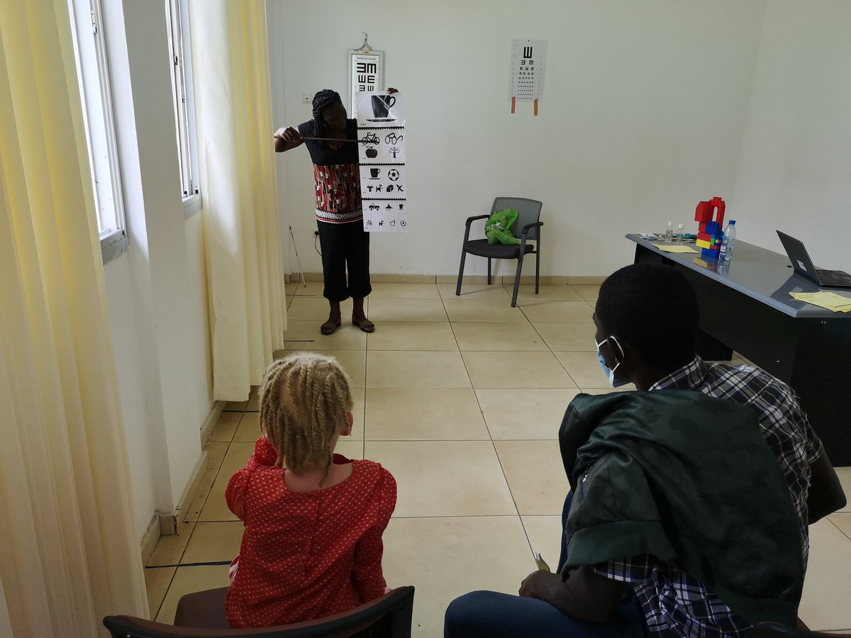 EyeLimbe's tweet photo. We kept our word to provide free eye screening to all persons with albinism within Fako Division. It was indeed great. Together let's fight available blindness. @GDS_Disability @RTL_com @BMG_Bund @CBM_Global @CBMuk @CBMworldwide @africatechie @MimiMefoInfo @DrManaouda https://t.co/09soLqnXbv