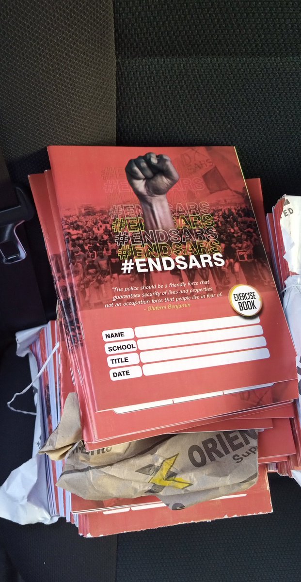 Olu_Benjy's tweet photo. Ready for distribution

#EndSARS https://t.co/mfVsnKVNR4