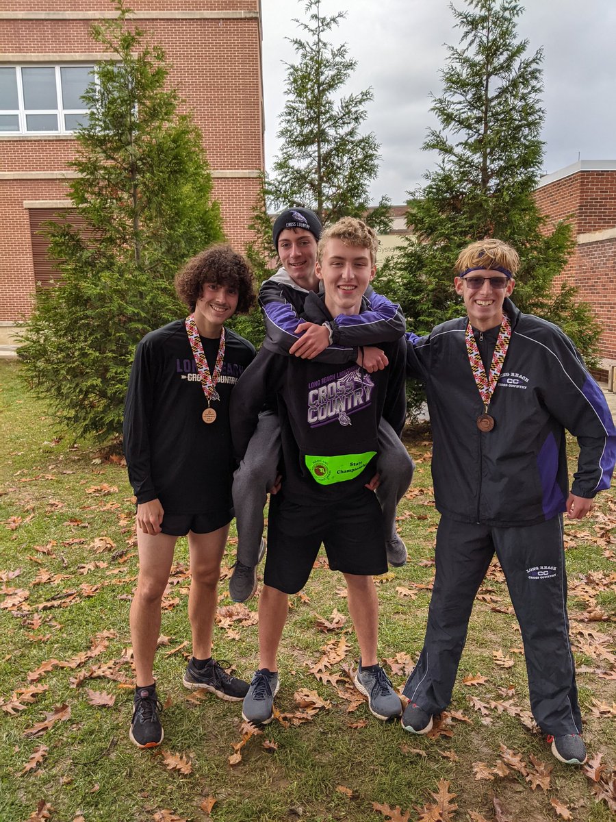 XC_LRHS's tweet photo. Congrats to these @hcpss_lrhs runners for their hard work and dedication this year. Christian finishing 11th, Alejandro 17th, and Evan first time state qualifier! So proud of you all! #runningislife @LRHS_Athletics ⚡⚡⚡ https://t.co/kbpJLDiVxQ