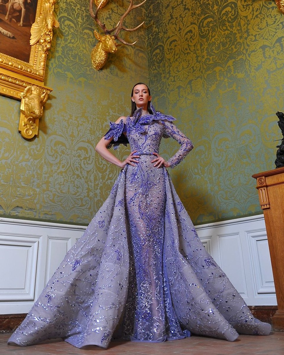 FashionweekNYC's tweet photo. Take a look at the Ziad Nakad Fall 2021 Couture Collection 😍😍😍 https://t.co/3u4IHfe7ji