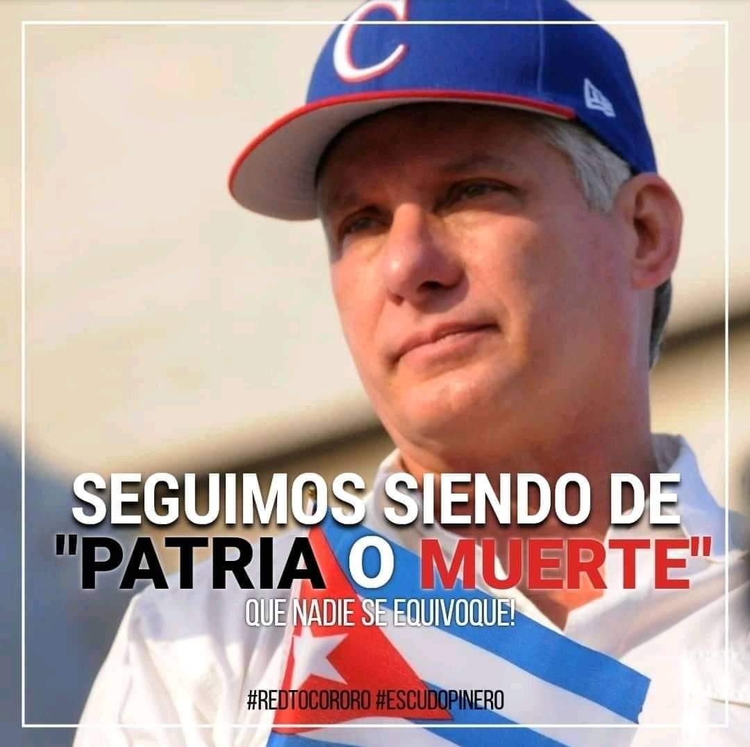 AlainAlvarezAg1's tweet photo. Todos defendemos los logros de la revolucion cubana antes ahora y siempre https://t.co/AJUVZ1wEdy