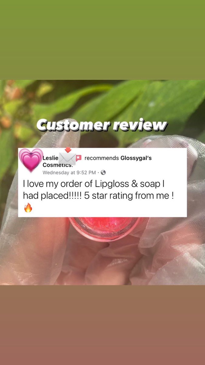 Feedback! 💗🙌🏽 #reviews
