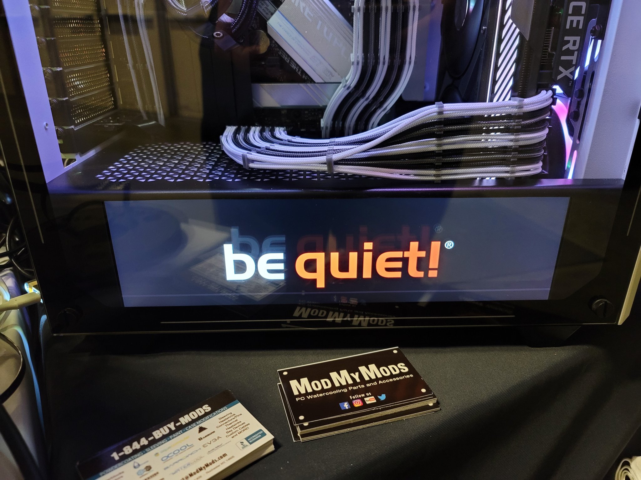 flamme server chauffør Shannon Robb #VaccinesSaveLives 💉 on Twitter: "If you haven't checked out  the custom @bequietofficial Light Wings build by our friends at @ModMyMods,  be sure to swing by, at S47 and S48 at