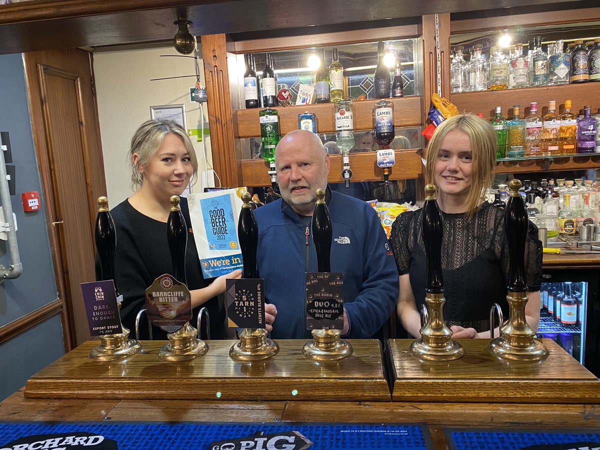 Gingerbeerking's tweet photo. Can’t praise this #pub enough @RobhoodAltofts  
Complete package #dog friendly 
Great #local #beers 
@tarn51brewing #altofts  @ChinChinBrewing @SmallWorldBeers 
@GoodBeerGuide 2022 https://t.co/FERAQtp2VO