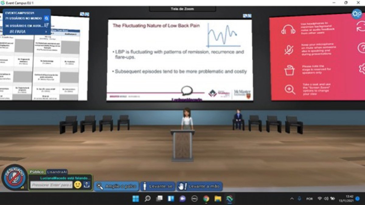 Luciana Gazzi Macedo (@gazzimacedo) on Twitter photo Now my turn … presenting on BackToLivingWell at the @lbpforum2021 I think I rocked… but don’t tell me otherwise :) <a href="/SRSMcMasterU/">McMaster School of Rehabilitation Science</a> Now my turn … presenting on BackToLivingWell at the @lbpforum2021 I think I rocked… but don’t tell me otherwise :) <a href="/SRSMcMasterU/">McMaster School of Rehabilitation Science</a>