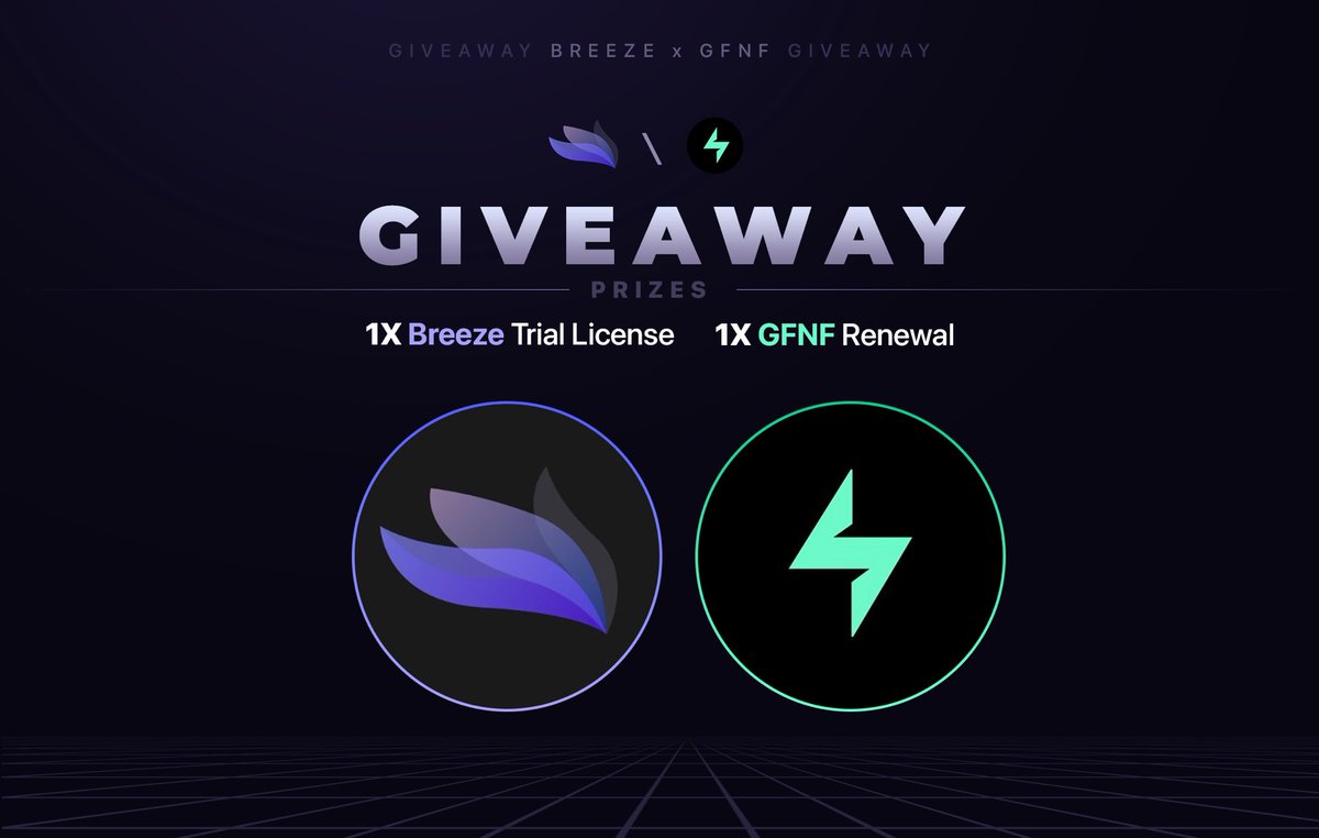 🚨 November Giveaway 🚨

Join for a chance to win:
• 1x Breeze Trial Key
• 1x GFNF Renewal Key

To Enter
1. Follow <a href="/BreezeAIO/">Breeze</a> &amp; @GFNF__ 
2. Like &amp; RT 
3. Turn On Notifications For Both Pages

Giveaway Ends In 24 Hours! ⏰🎁