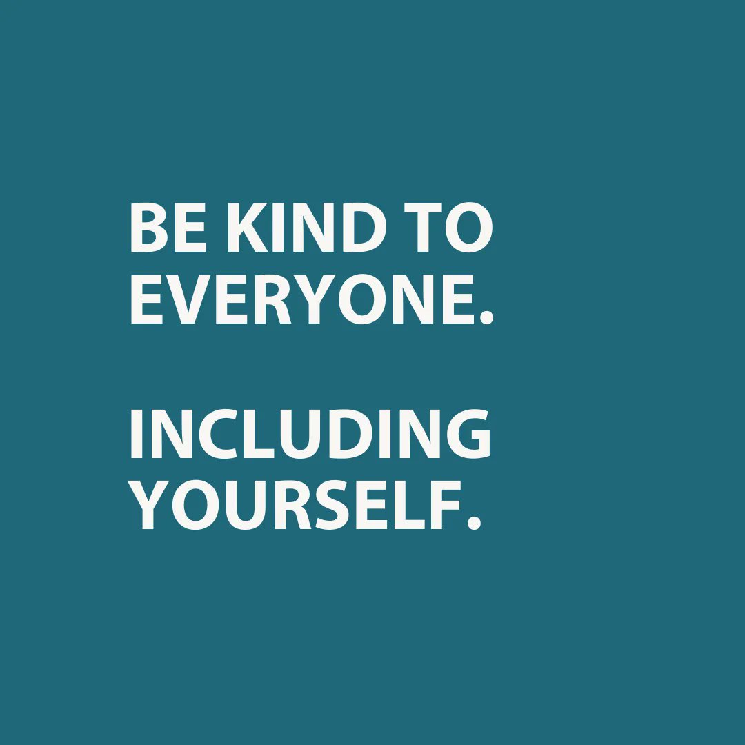 When you are kinder towards others you tend to treat and think of yourself in a kinder way too. These acts do not need to be big, but they will help you, and someone else, to feel better. What act of kindness have you received recently? How have you been kind? #WorldKindnessDay