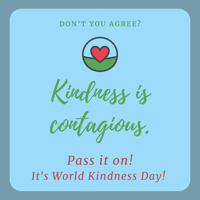 Being kind is a win-win ... 
#worldkindnessday2021 #glowingheartsproject #BeKind