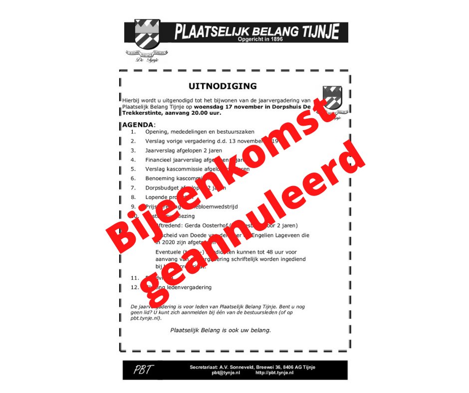 Plaatselijk Belang Tijnje tweet media