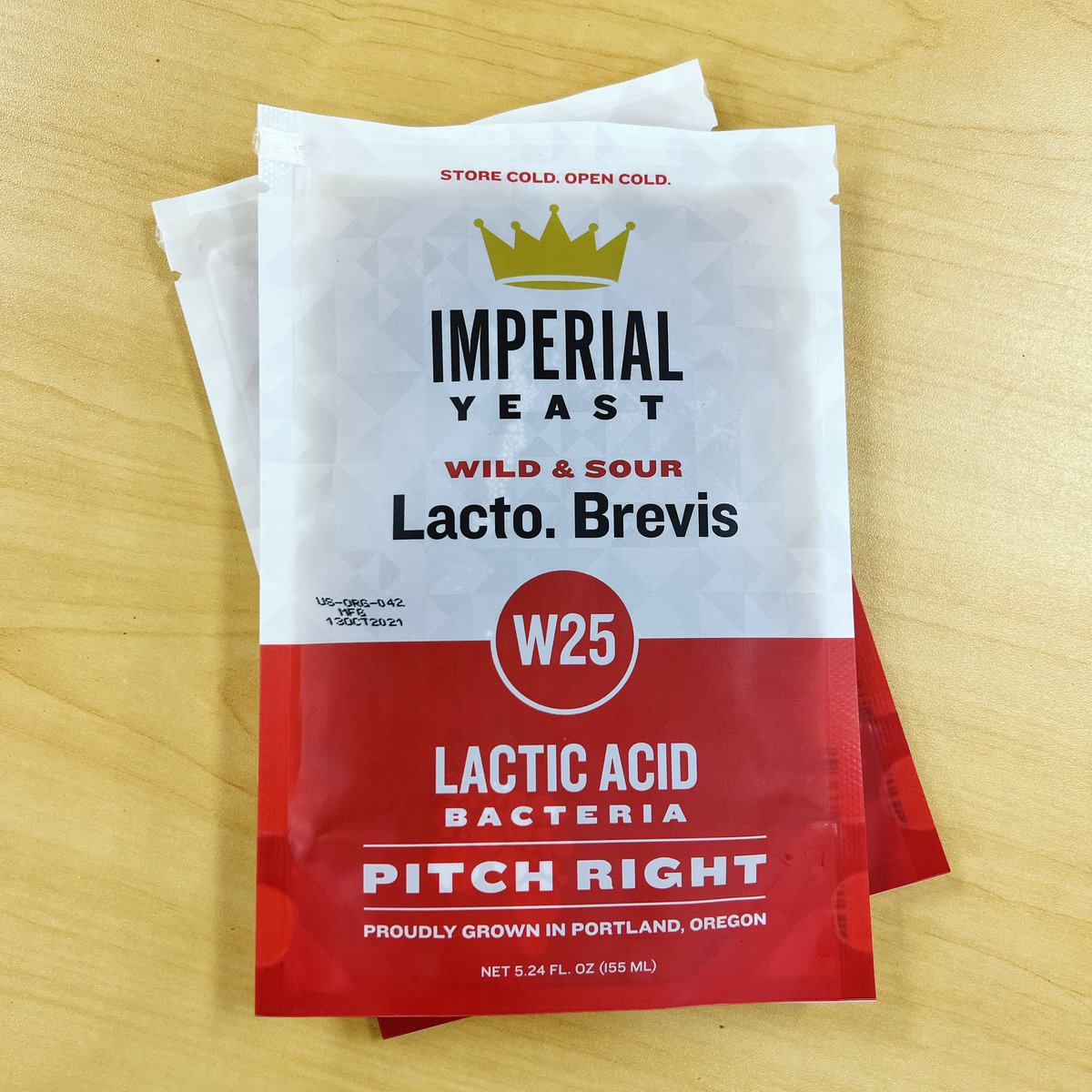 BeerWineHobby's tweet photo. NEW from @ImperialYeast - Lacto. Brevis!!
This is an Excellent Quick #Sour/#KettleSour strain - but be sure to keep IBUs really low when using it.
Recommended Beer Styles - #FlandersRed, #Gueuze, & #Lambic.
https://t.co/QpKewWeHLK https://t.co/aKnjHtBlyQ