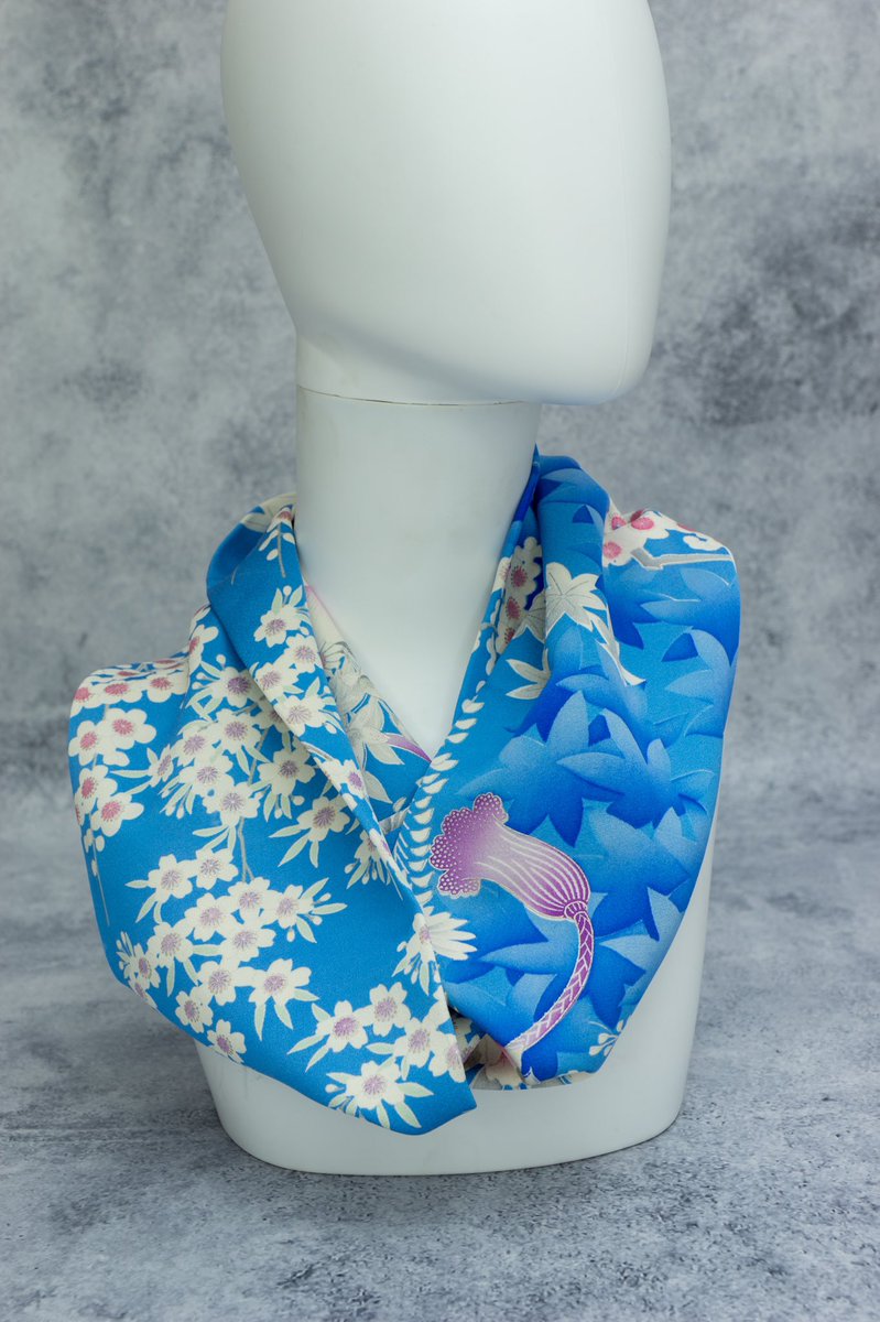 JapanGifts's tweet photo. Infinity scarf made from vintage Japanese kimono silk

https://t.co/NbW9Y3buOr

#earlybiz #handmadehour #CraftBizParty #UKCraftersHour #ShopSmall #gift #giftideas #etsyshop #UKGiftHour #UKGiftAM #inbizhour #smallbusiness #CelebsForSmallBiz #inbizhour #UKMakers #bizbubble https://t.co/0H6bRSkLly