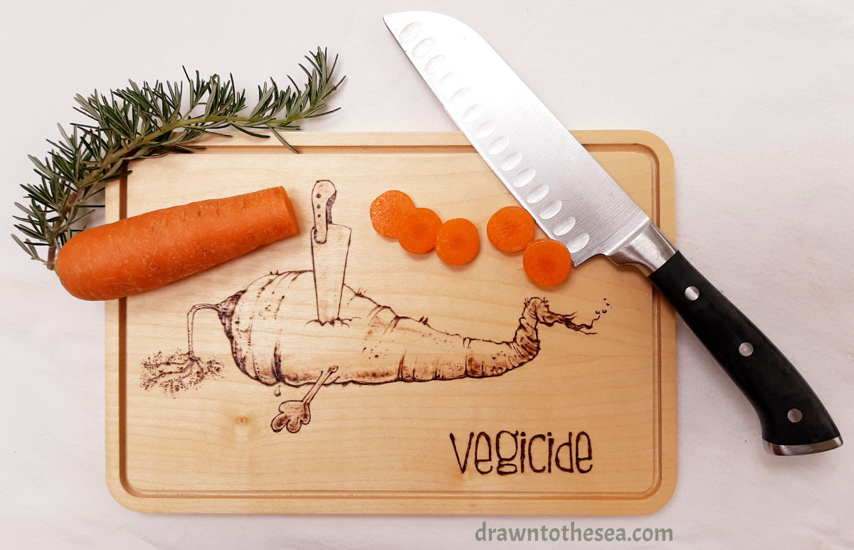 Now in my <a href="/Etsy/">Etsy</a> store! - beautiful handmade chopping boards in oak or sycamore with unique handdrawn (not laser printed!) cartoon designs
etsy.com/uk/shop/DrawnT…
Disclaimer: some carrots were harmed in the making of this advert
#woodcraft #Cooking #vegetables