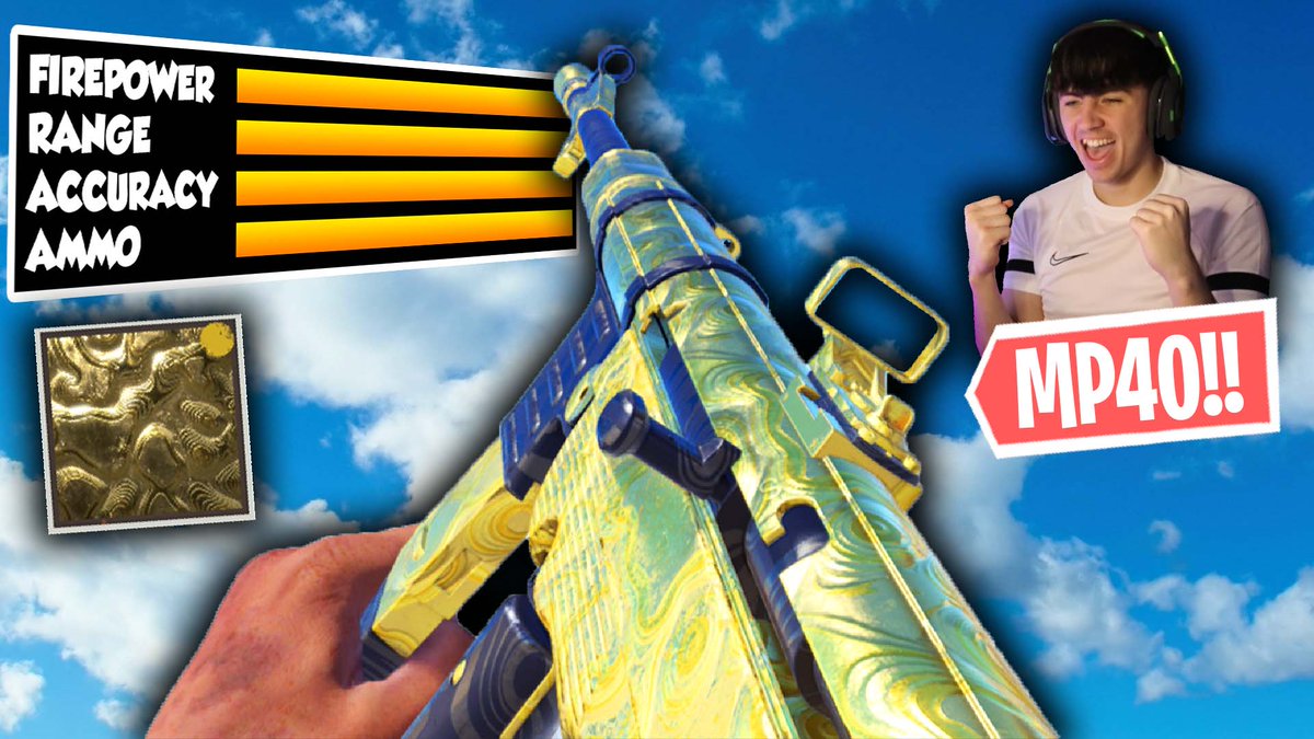 Harry17P's tweet photo. I Got The MP40 Gold! Best MP40 Class & Camo Guide!
https://t.co/MjsOFSToop
#season6 #coldwarseason6 #warzoneseason6 #warzone #coldwar #coldwarupdate #season6update #vangaurddates #vanguardalpha #s6 #warzones6 #vanguardbeta #vanguard #tec9 #cod https://t.co/G92QS1vZcC