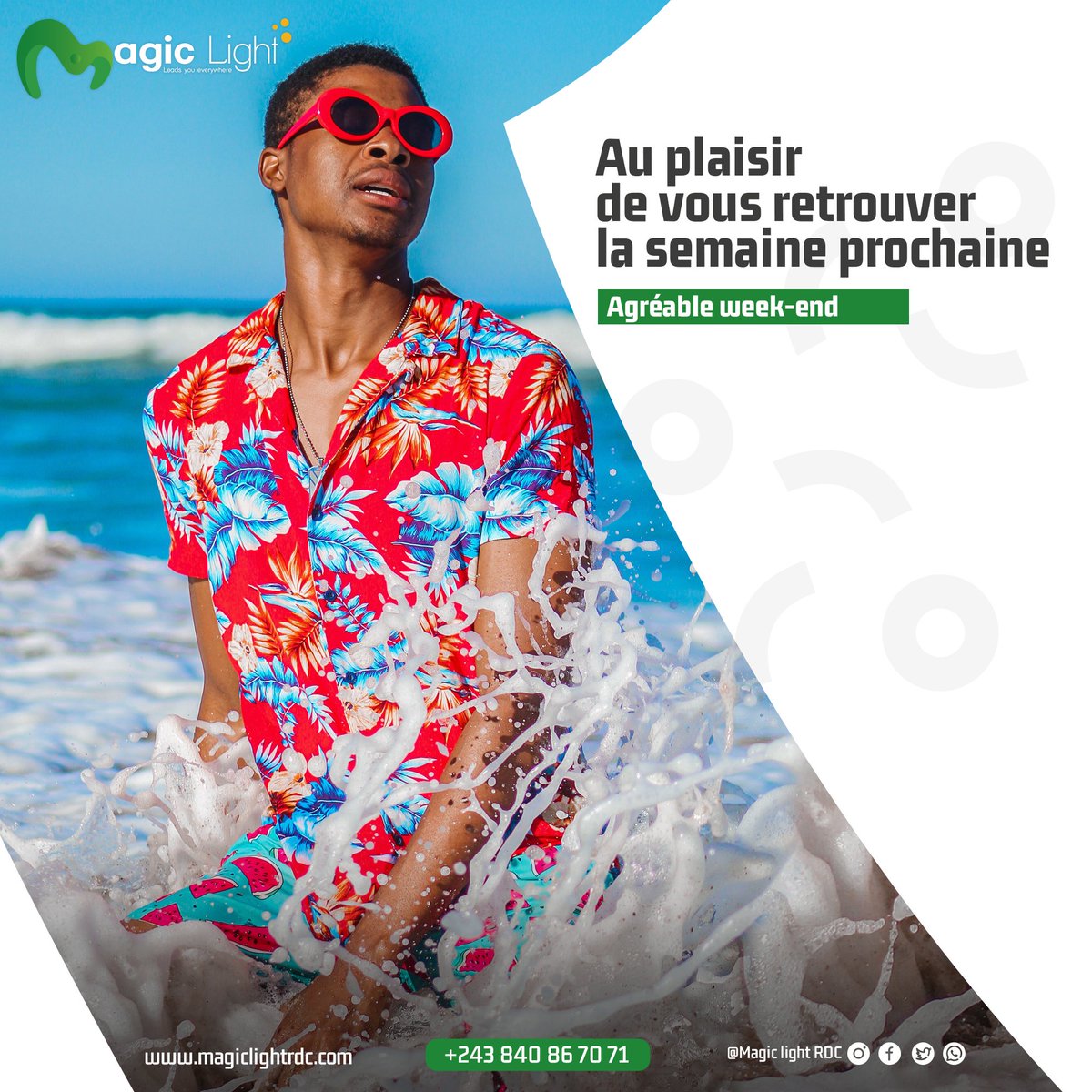 MagicLightrdc's tweet photo. Au plaisir de vous retrouver la semaine prochaine.
Agréable week-end #Magic_Light https://t.co/th1SRRJqRm
