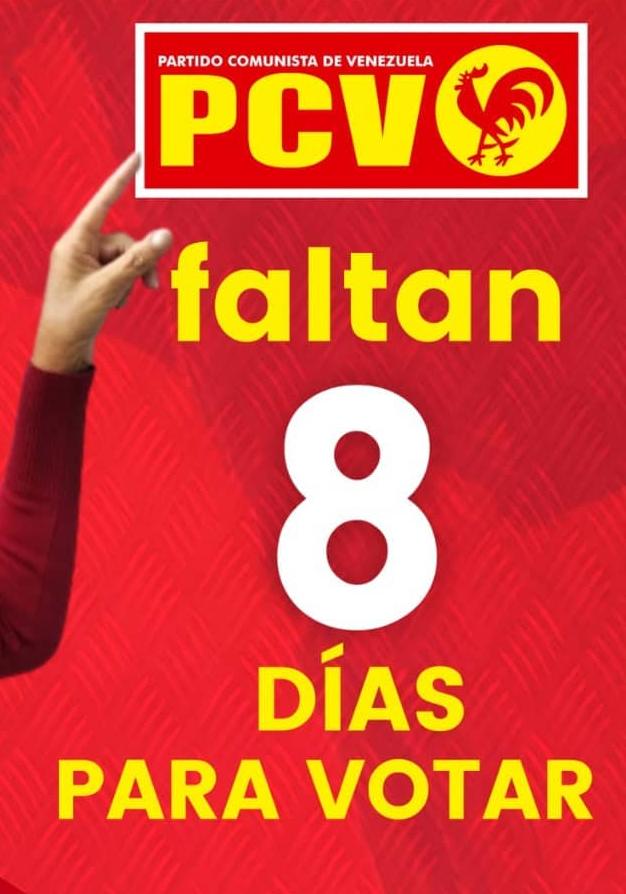 PcvAraure's tweet photo. #HayAlternativa este 21N vota 🚩 PCV Gallo Rojo🚩 https://t.co/wp842TQHng