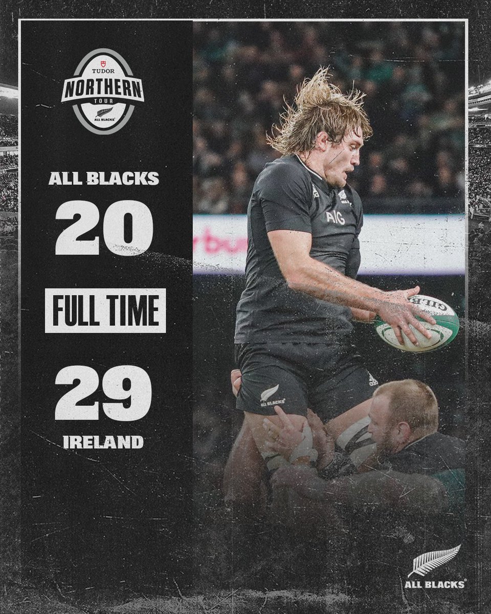 AllBlacks's tweet photo. What a clash. Congrats @IrishRugby 👏🏽

#IREvNZL https://t.co/Nab8MpxR3r